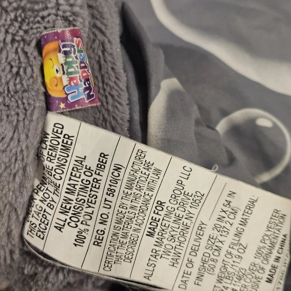 Happy Nappers Unicorn & Shark Sleeping Bag Plush Pillow Kids Nap Mat Bundle READ